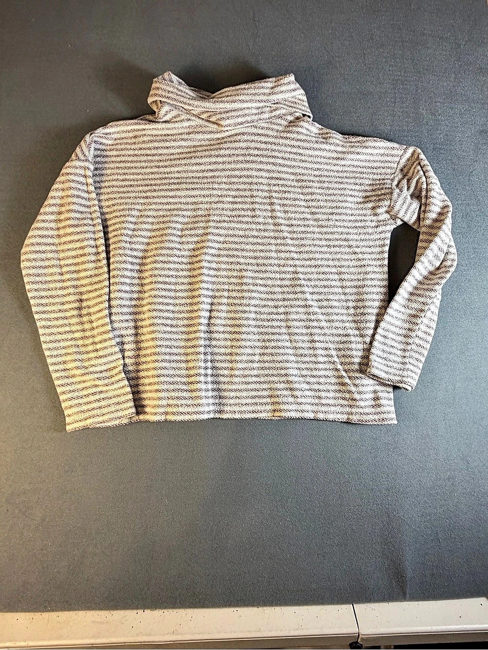 A new day Striped Cowl Neck Sweater XL